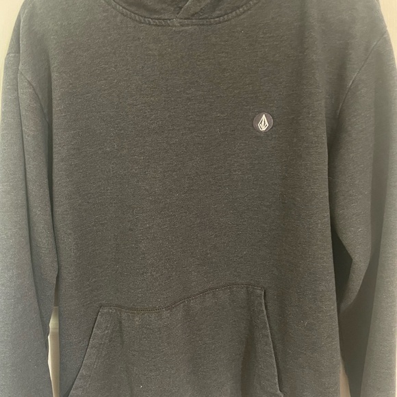 Volcom Charcoal Gray Men's Hoodie - Picture 1 of 5